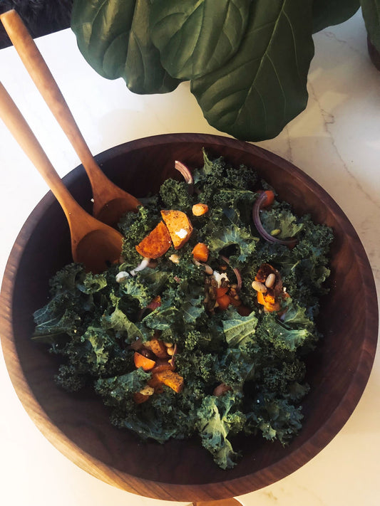 Kara + Ben’s Kale Salad